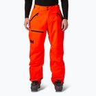 Мъжки скиорски панталони Helly Hansen Sogn Cargo neon orange