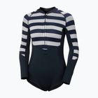 Дамски неопренов костюм за плуване Helly Hansen Waterwear Long Sleeve Spring Wetsuit navy stripe