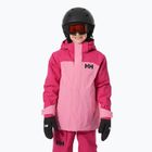 Детско скиорско яке Helly Hansen Level sugar pink