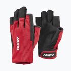 Musto Essential Sailing Short Finger 2.0 истински червени ръкавици за ветроходство