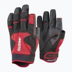Musto Performance Дълъг пръст 2.0 истински червени ръкавици за ветроходство