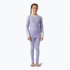 Helly Hansen JR Lifa Merino Midweight, светло лавандулово, детски комплект термобельо