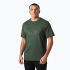 Мъжка тениска Helly Hansen Box T 2.0 jungle green