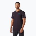 Мъжка тениска Helly Hansen Nord Graphic black grape