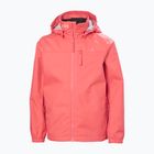 Детско ветроходно яке Helly Hansen Crew Hooded Jr 41813 sunset pink