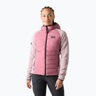 Дамско хибридно яке Helly Hansen Skagen Hybrid Knit Insulator wildberry