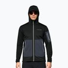 Мъжки суитшърт за трекинг NORRONA Falketind Warm2 Stretch Hood caviar black