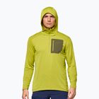 Мъжки суитшърт за трекинг NORRONA Falketind Warm1 Hood golden lime/olive night