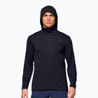 Мъжки суитшърт за трекинг NORRONA Falketind Warm1 Hood caviar black