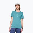 Дамска тениска NORRONA Femund Equaliser Merino brittany blue