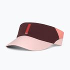 Козирка за бягане Ciele Athletics FSTVisor SC Comp IconicVC dark wine red/blossom