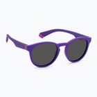 Детски поляризирани слънчеви очила Polaroid PLD 8048/S lilac violet/grey