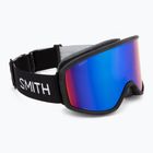 Скиорска маска Smith Reason OTG black/green sol-x mirror