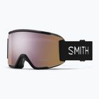 Smith Squad S black/chromapop everyday rose gold mirror ски очила