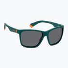 Polaroid PLD 8057/S матово зелено/сиво поляризирани детски слънчеви очила