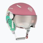 Детска ски каска HEAD Maja Visor Paw pink