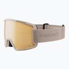 Предпазни ски очила HEAD Contex Pro 5K gold/sand/5k gold