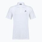 Мъжка поло фланелка за тенис HEAD Club 25 Tech Polo white
