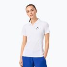 Дамска фланелка за тенис HEAD Club 25 Tech Polo white