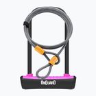 Заключващо устройство за велосипед OnGuard Neon 8154PN U-Lock black/pink