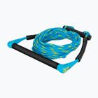 Въже за теглене O'Brien Kneeboard Rope and Handle cyan/yellow