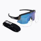 Bliz Breeze S3+S0 матови черни/кафяви сини мулти/прозрачни очила за колоездене