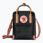 Fjällräven Kanken Rainbow Sling 2,5 л черно/дъга