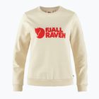 Дамски суитшърт Fjällräven Logo Sweater chalk white/flame orange