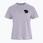 Дамска тениска Fjällräven Fox Boxy Logo lavender mist