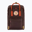 Градска раница Fjällräven Kanken Koncept Laptop 15" 18 l black oak/rowan red