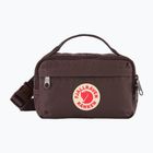 Чантичка за кръстна Fjällräven Kanken black oak