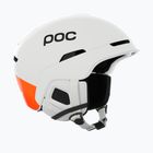 Скиорска каска POC Obex MIPS hydrogen white/fluorescent orange