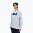 Блуза с дълъг ръкав POC Tee hydrogen white/lazurite blue