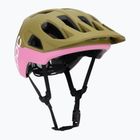 Велосипедна каска POC Cularis olivine green matt/thulite pink matt