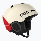 Скиорска каска POC Fornix BC rouge/blanc