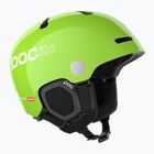 Детска скиорска каска POC POCito Fornix MIPS fluorescent yellow/green