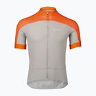 Мъжки велосипеден анцуг POC Essential Road Logo zink orange/granite grey