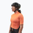 Дамско колоездачно трико POC Essential Road zink orange