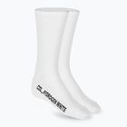 Чорапи за колоездене POC Vivify Long hydrogen white