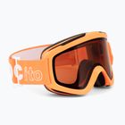 Детски очила за ски POC POCito Iris fluorescent orange/orange