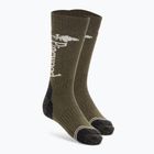 Чорапи за трекинг Pinewood Melange olive mel