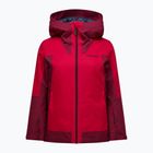 Дамско ски яке Perak Performance Rider Tech Insulated vertical zenith/tech burgundy