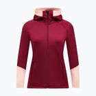 Дамски суитшърт Peak Performance Rider Essentials Zip Hood Vertical Zenith/Peach Fuzz
