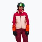 Дамско скиорско яке Peak Performance Visilight GTX C-Knit 3L tech burgundy/peach fuzz