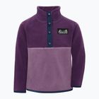 Детски поларен суитшърт Didriksons Monte 6 Half Button northern purple