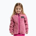 Детски поларен суитшърт Didriksons Gibbsc 2 Fz heather pink/cactus pink
