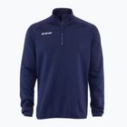 Суитшърт CCM Locker Room 1/4 navy