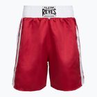 Мъжки боксови шорти Cleto Reyes Satin red/white