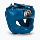 Боксьорска каска Cleto Reyes With Pointed Face Nylon Bar blue