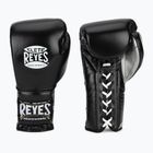 Боксови ръкавици Cleto Reyes Traning Thumb black/silver